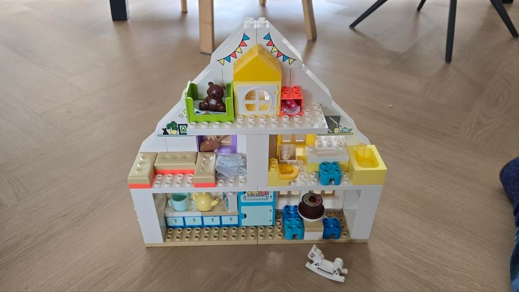 Lego Duplo Huis 3-in-1 - Compleet met kleine aanpassingen, Kinderen en Baby's, Speelgoed | Duplo en Lego, Ophalen, Gebruikt, Duplo