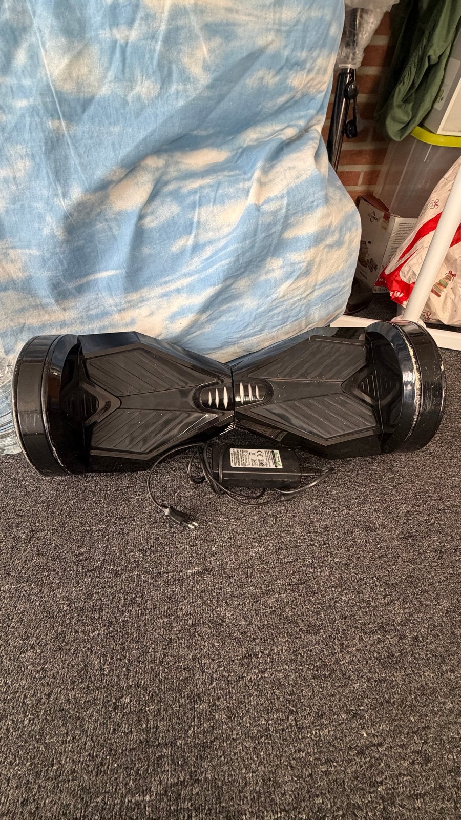 Zwarte Hoverboard met oplader, Ophalen, Gebruikt, Overige typen