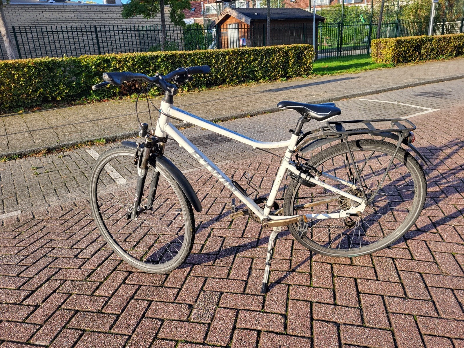 Btwin Riverside 500 hybridefiets, Ophalen, Gebruikt, Minder dan 10 versnellingen, Overige merken
