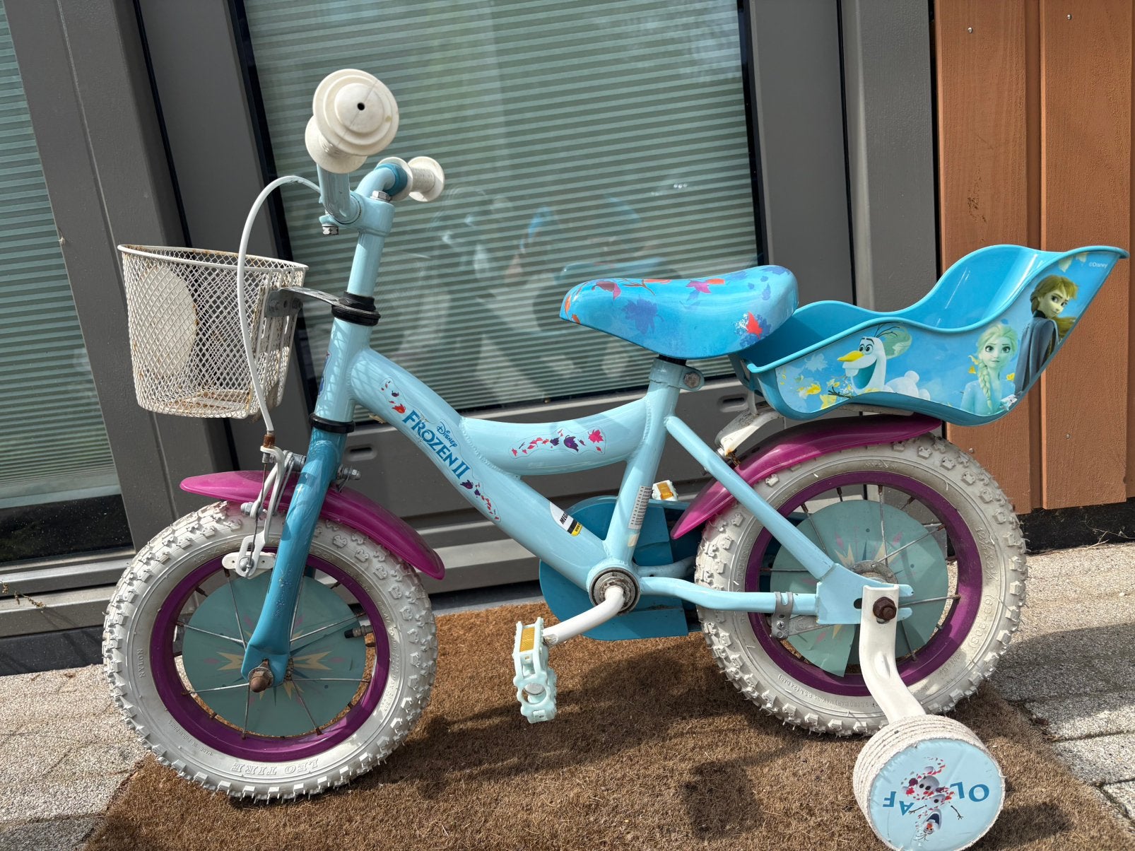 Frozen fiets 12 inches, Ophalen, Gebruikt, Minder dan 16 inch