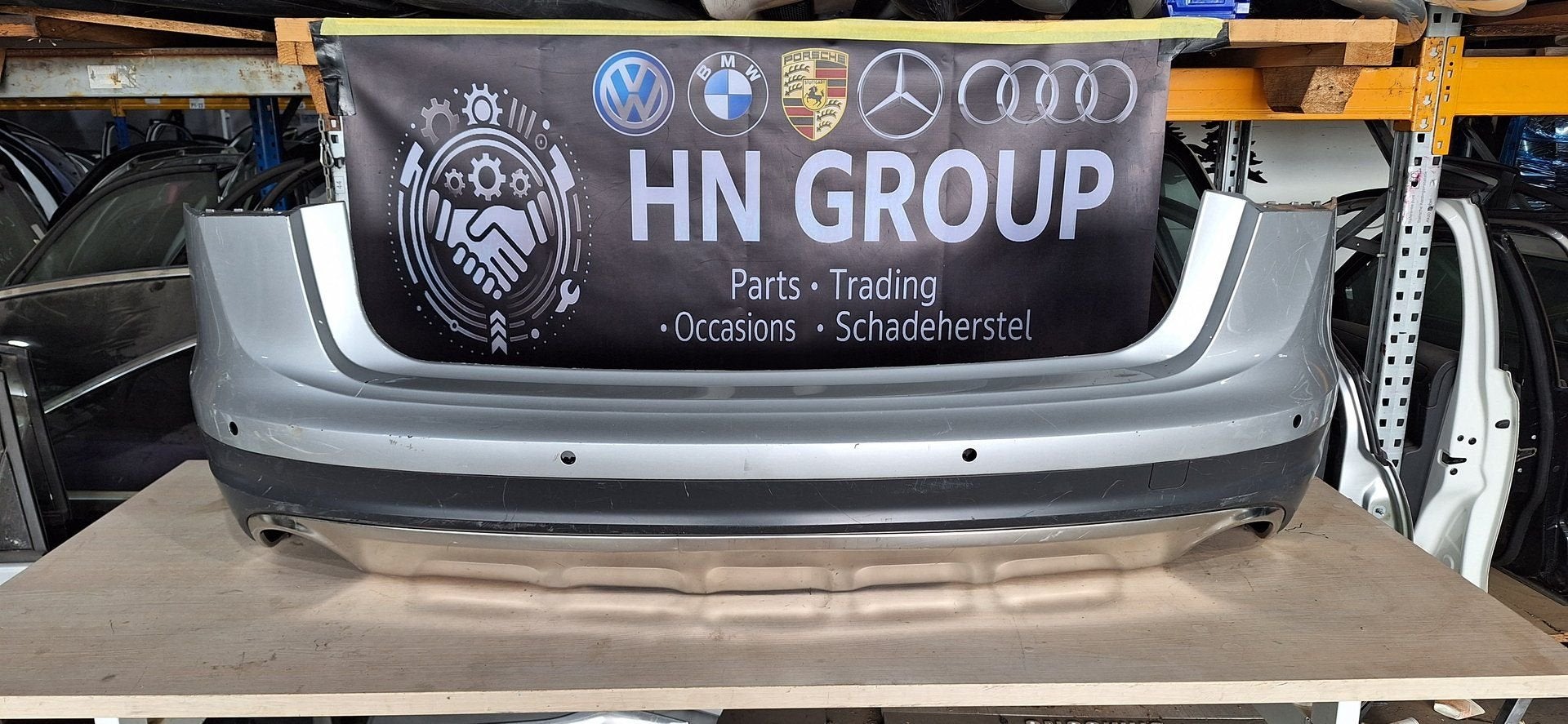 AUDI A6 C7 4G S-LINE FACELIFT AVANT ACHTERBUMPER BUMPERS, Gebruikt, -, -, Ophalen of Verzenden