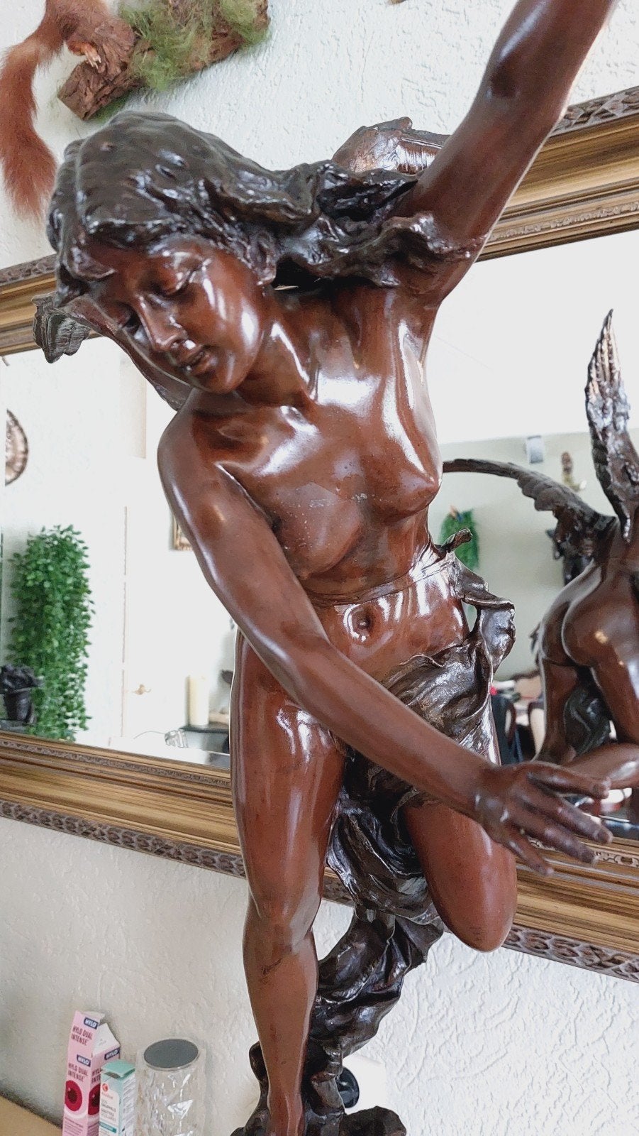 antieke engel beeld, Antiek en Kunst, Ophalen