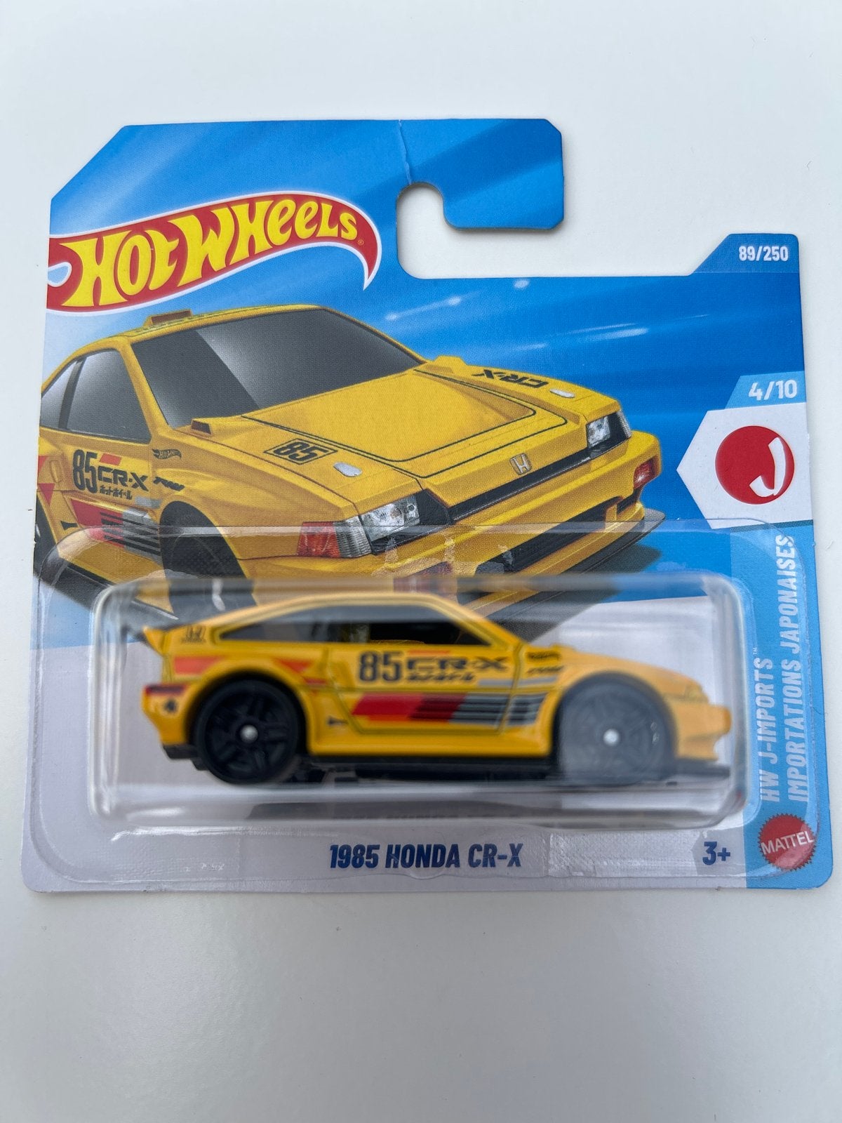 Hot Wheels 1985 Honda CR-X - HW J-Imports 89/250, Ophalen of Verzenden, Nieuw