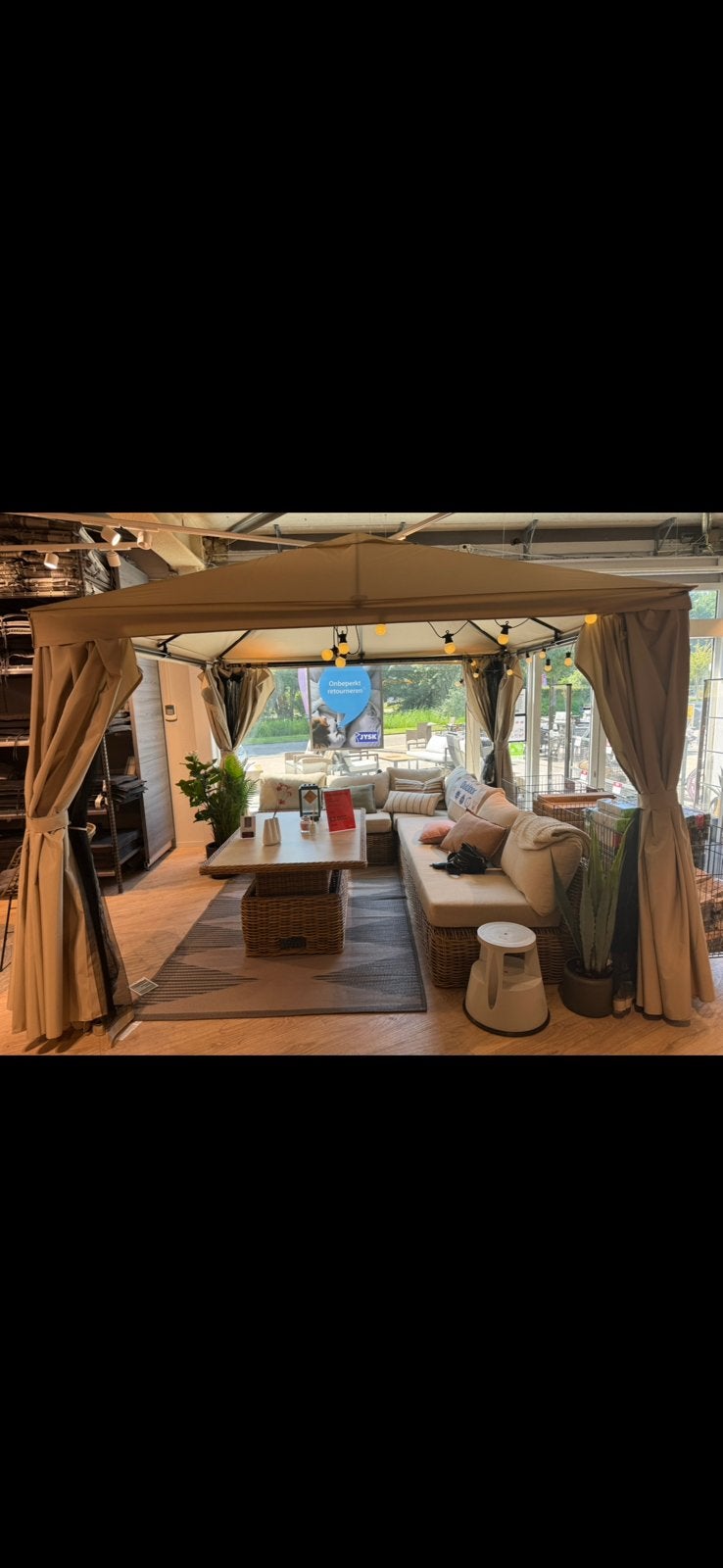 Partytent nieuw in doos, Ophalen, Partytent, Minder dan 4 meter, Nieuw