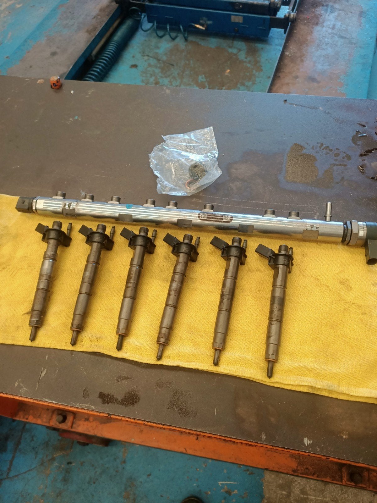 bmw verstuivers + rail n57 35d 40d, Ophalen of Verzenden, Gebruikt, BMW