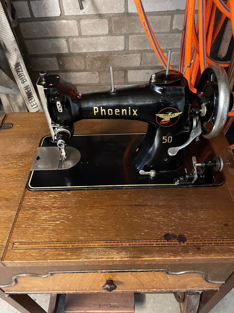 Antiek naaimachine t.e.a.b, Ophalen of Verzenden