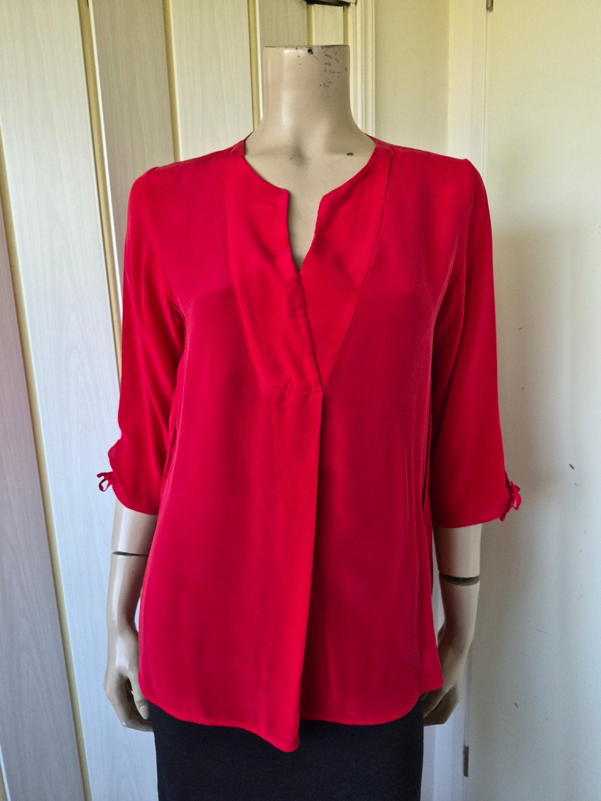 Seventy silk/zijde blouse/top maat 38/40, Kleding | Dames, Maat 38/40 (M), Ophalen of Verzenden, Zo goed als nieuw, Seventy