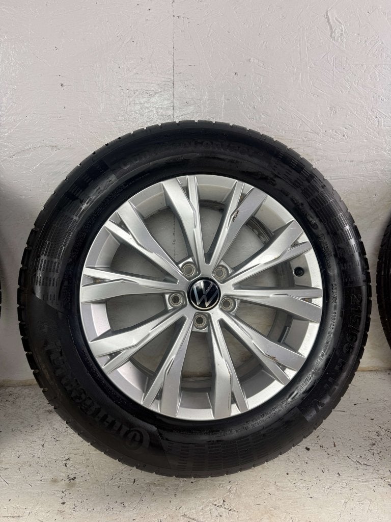 Originele Volkswagen Tiguan velgen 17" 5x112 Montana zomer, Auto-onderdelen, Niet ingevuld, Banden en Velgen, Niet ingevuld, 17 inch