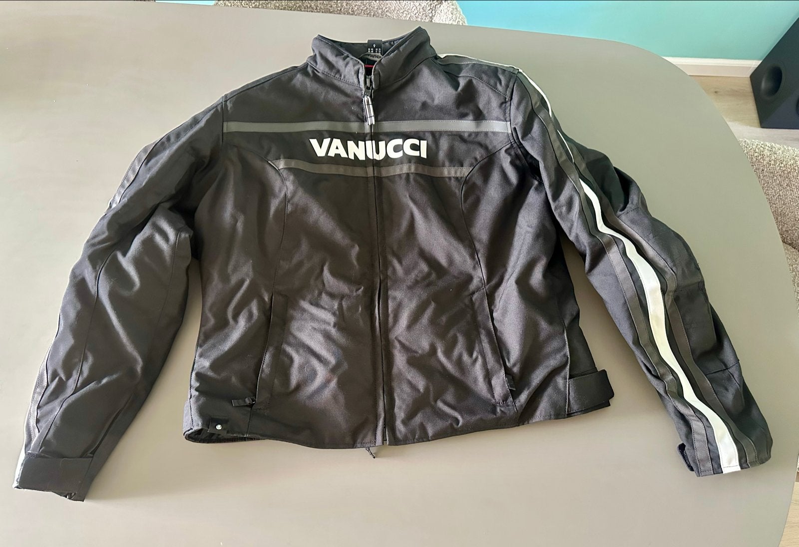 Vanucci RVX-3 Dames Textiel Motorjas - Maat 46 (valt 42/44), Ophalen, Tweedehands, Dames, Jas | textiel