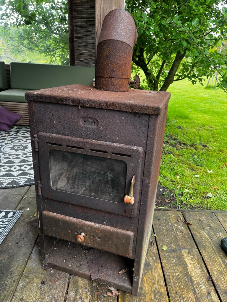 Houtkachel, Huis en Inrichting, Kachels, Ophalen, Gebruikt, Hout, Houtkachel