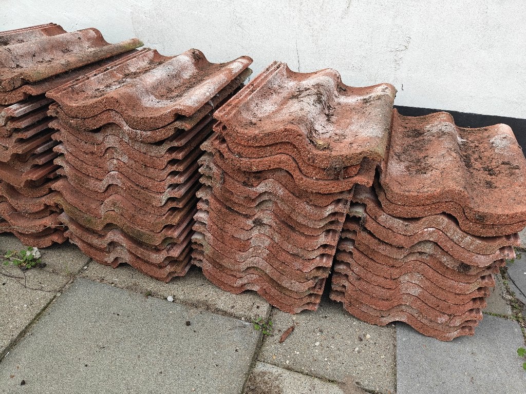 Dakpannen, Doe-het-zelf en Verbouw, Ophalen, Steen of Klei, 5 tot 10 m², Dakpannen