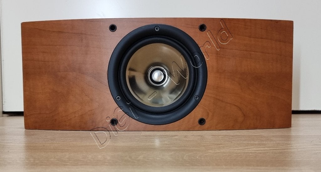 KEF IQ2c centerspeaker kersenhout kleur, Overige merken, Basreflex, Ophalen of Verzenden, Zo goed als nieuw