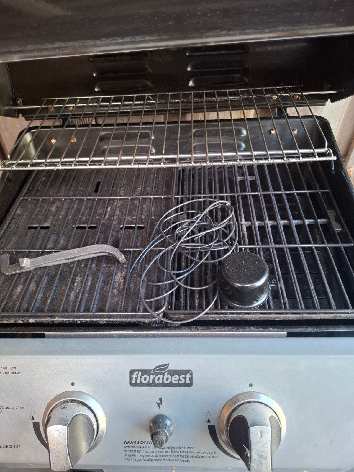 gasbarbecue, Ophalen, Gebruikt