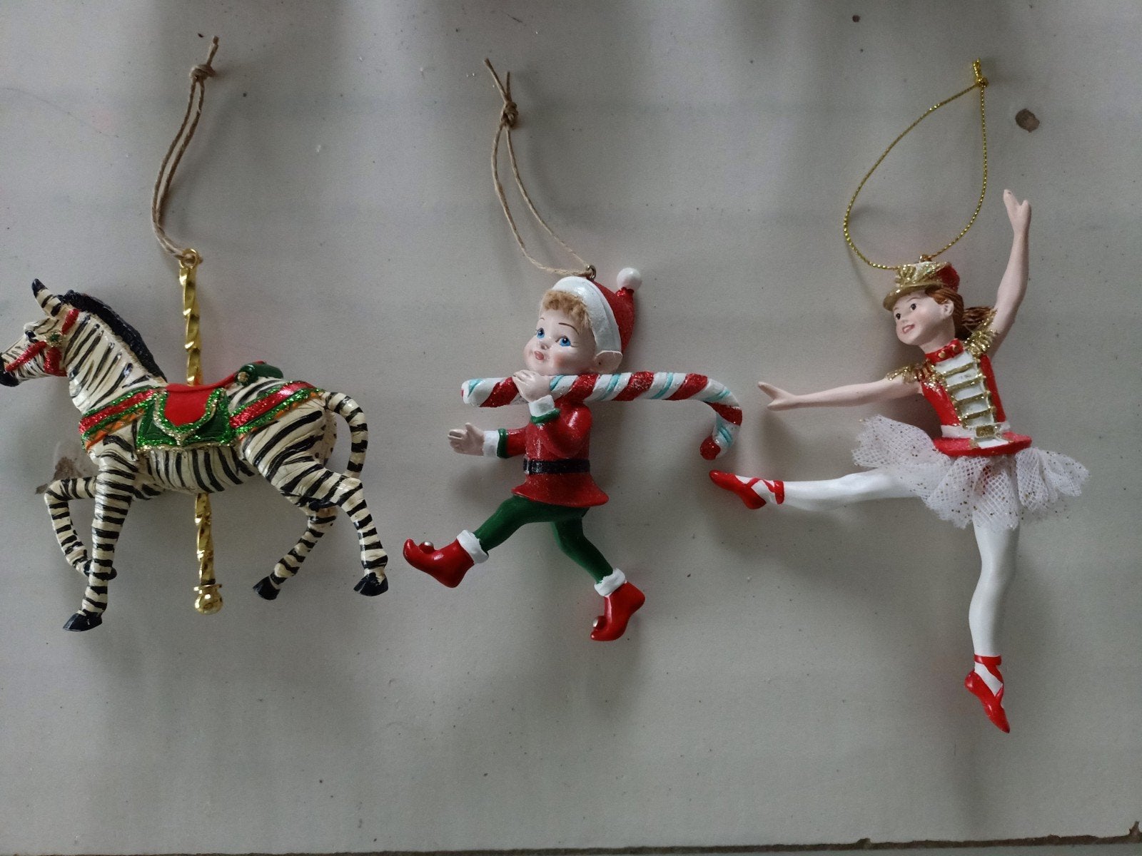 Kerstboom hangers kerst items., Ophalen, Zilver, Overige materialen