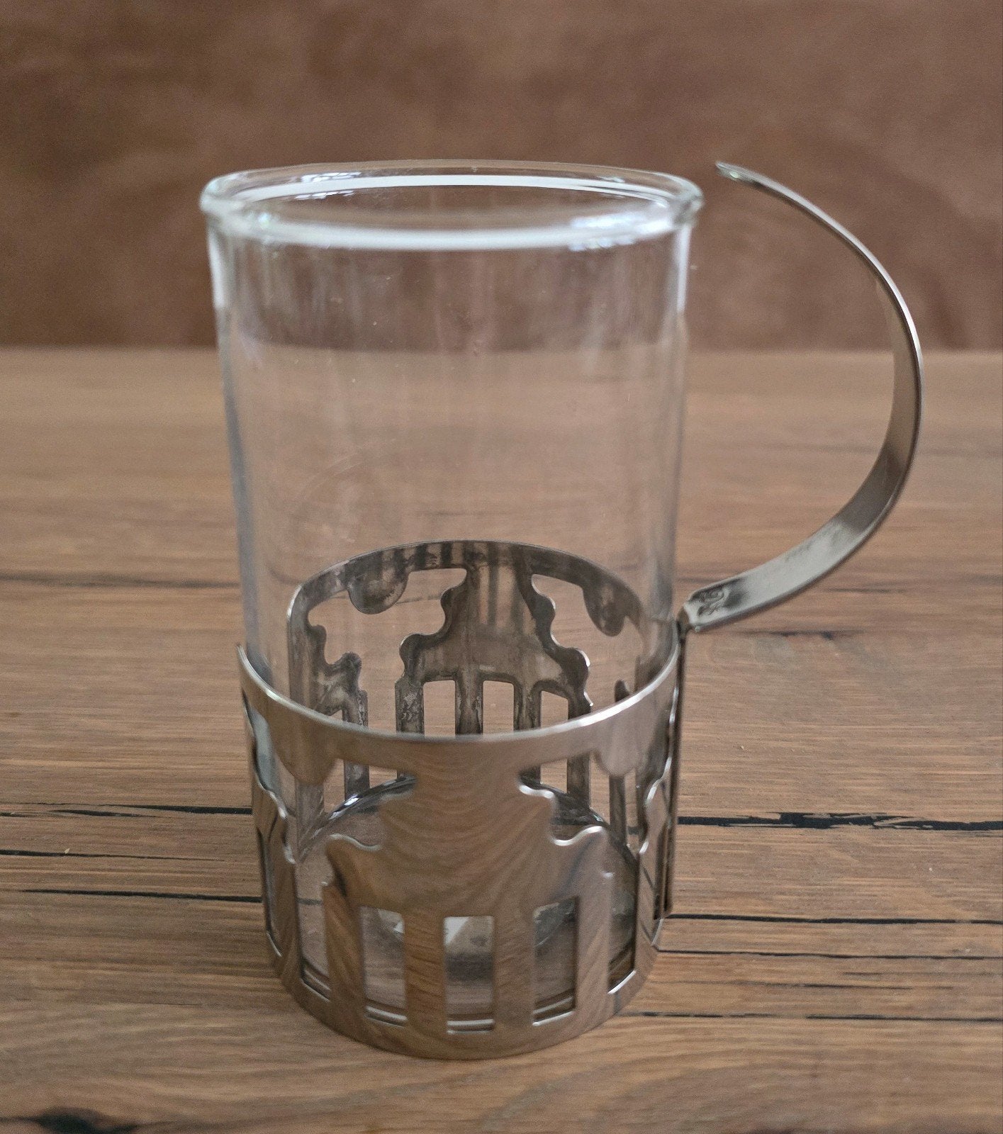 Vintage Bodum Koffie/Theeglas - George Sowden (1987), Ophalen of Verzenden