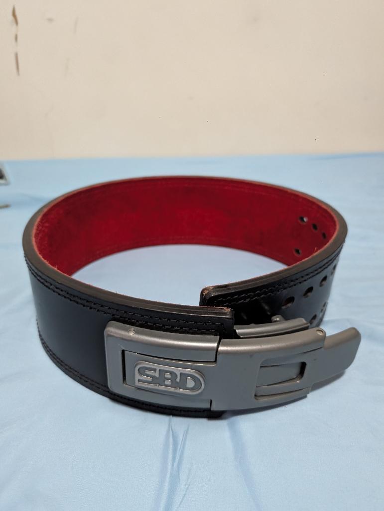 SBD riem L 13 mm, Sport en Fitness, Ophalen of Verzenden, Gebruikt, Overige typen