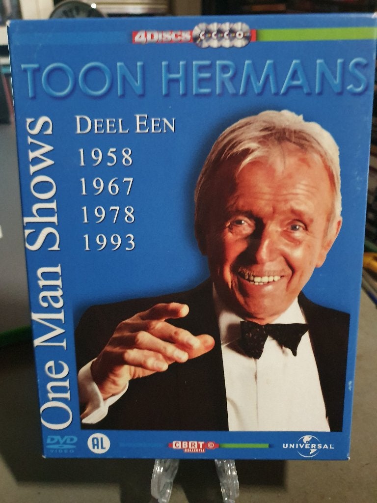 Toon Hermans - One Man Shows Deel 1 (1958,1967,1978,1993), Alle leeftijden, Ophalen, Zo goed als nieuw, Stand-up of Theatershow