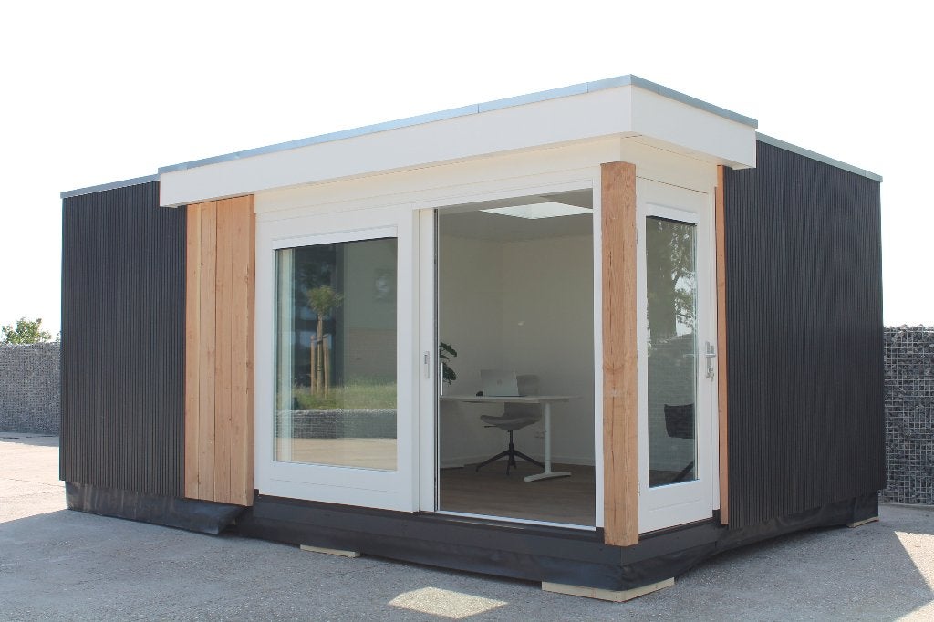 Tuinkantoor, gastenverblijf, tuinkamer 6x4. Instapklaar., Tuin en Terras, Tuinhuizen, Ophalen, Kunststof, 200 tot 400 cm, Rumpt