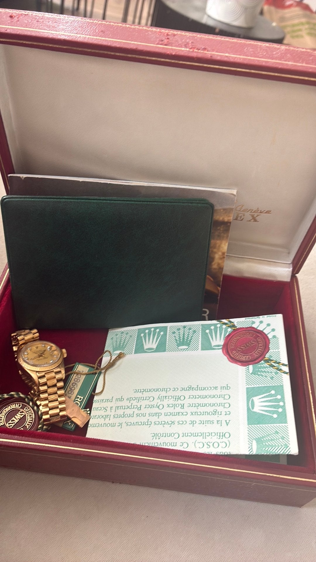 Rolex-lady datejust, Ophalen of Verzenden, Zo goed als nieuw