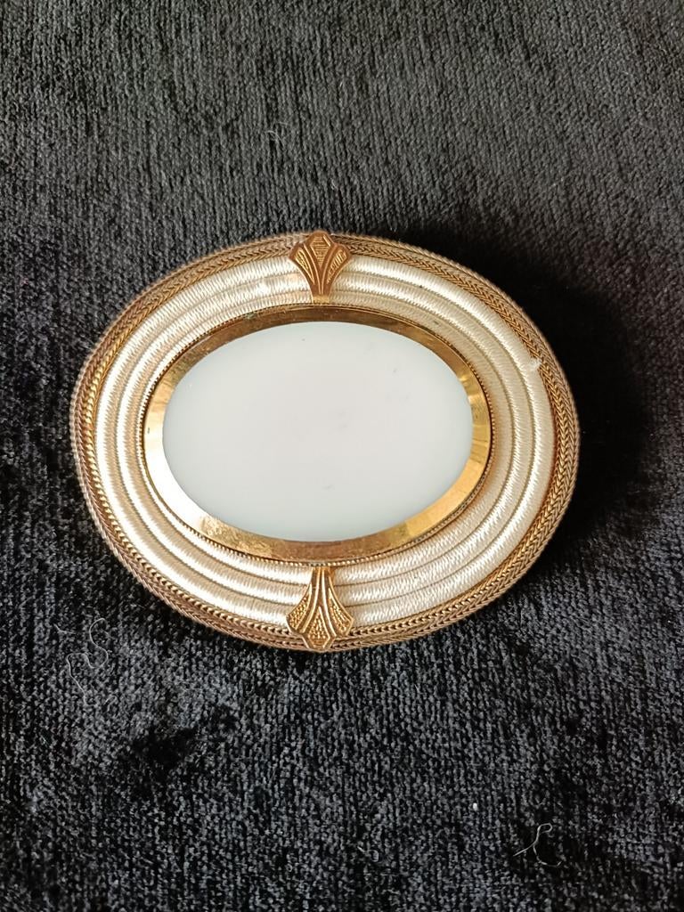Prachtige Vintage Langani Broche - 5x6cm, Sieraden, Tassen en Uiterlijk, Overige materialen, 4 tot 7 cm, Gebruikt, Ophalen of Verzenden
