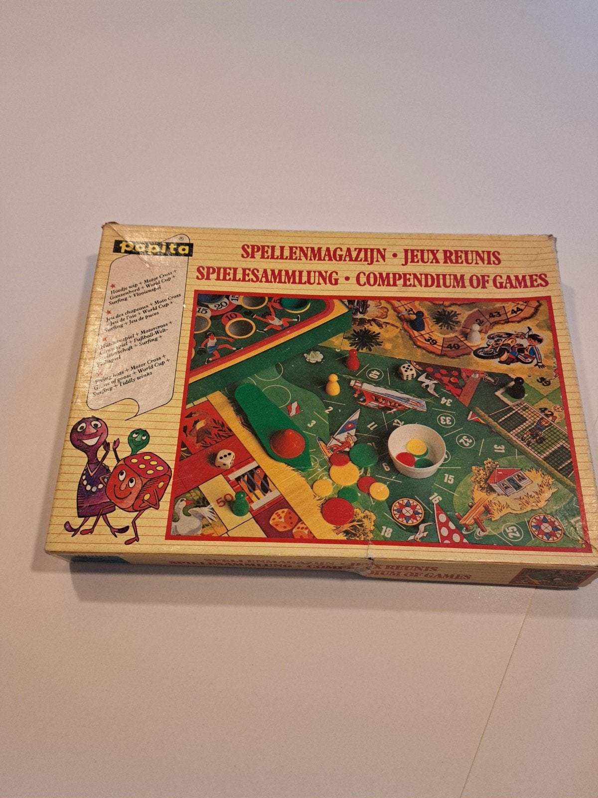 Spel van Papita, spellenmagazijn,  Vintage, Ophalen of Verzenden, Gebruikt, Papita