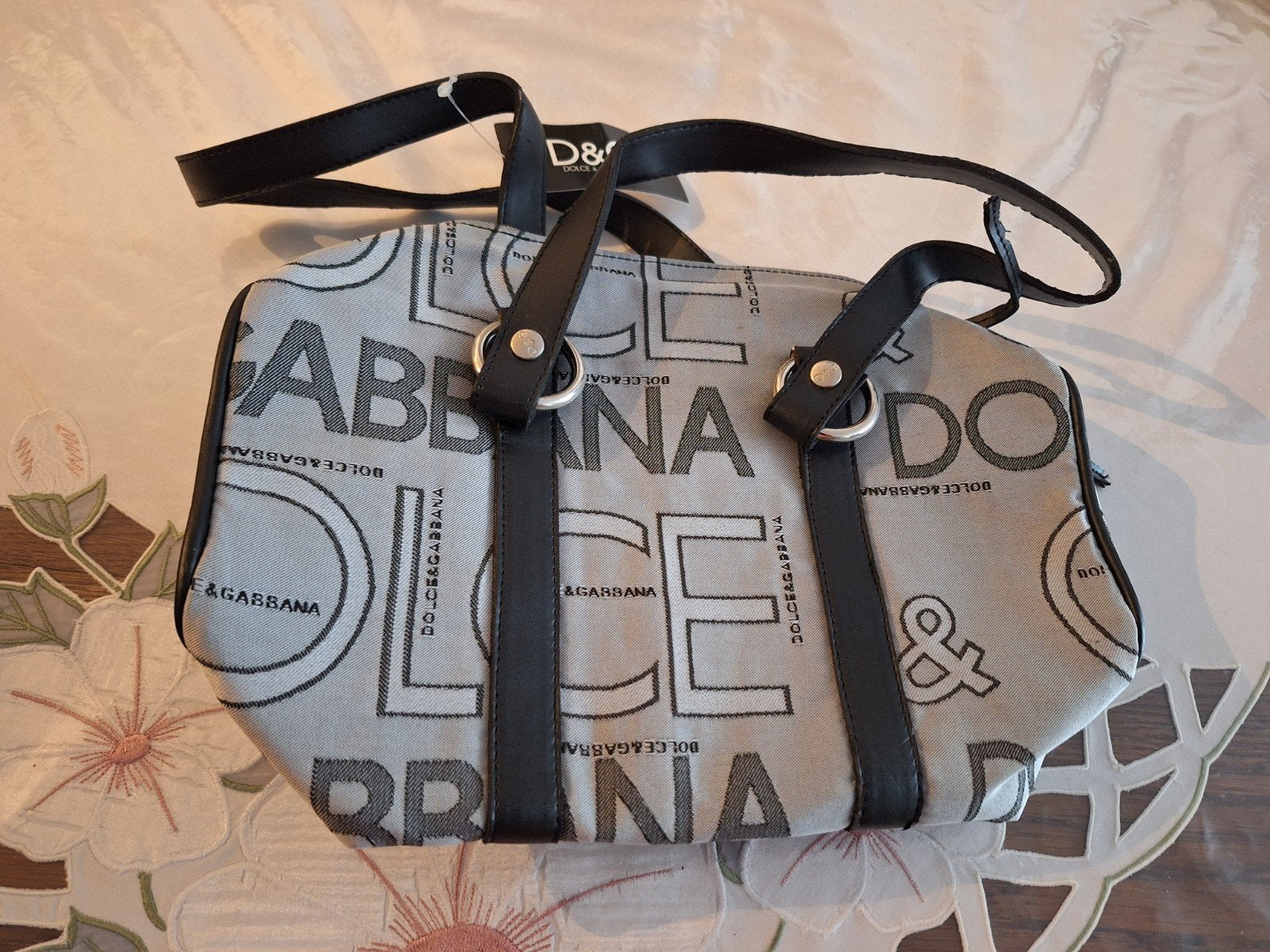 Dolce & Gabbana. Dames Handtas. Nieuw. Vintage., Ophalen of Verzenden, Nieuw, Grijs, Handtas