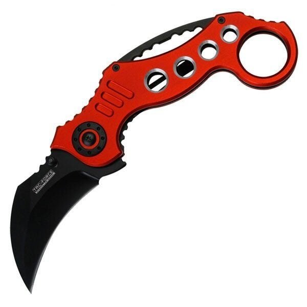 Tac Force - Punk - Karambit | Red | Zakmes - EDC, Tac Force, TargetShop.nl, Nieuw, Ophalen of Verzenden