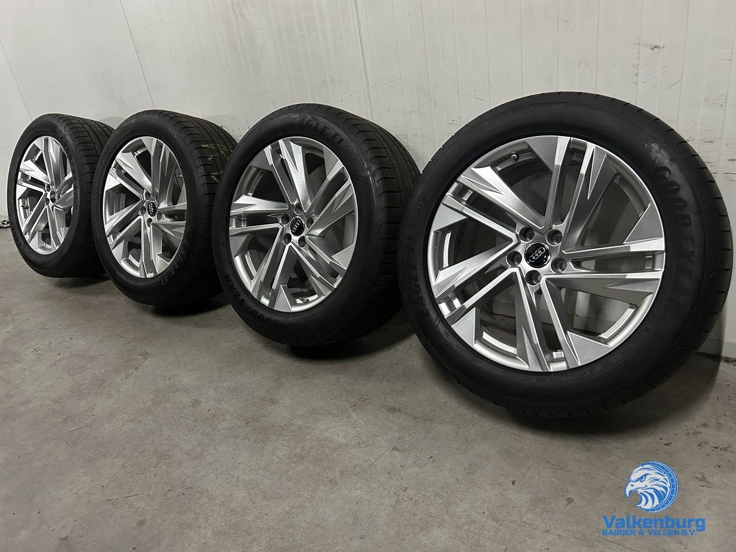 7-8mm! Originele Audi Q7 SQ7 4M 20 inch velgen TPMS 5x112 zo, Auto-onderdelen, Banden en Velgen, Gebruikt, -, 285 mm, -