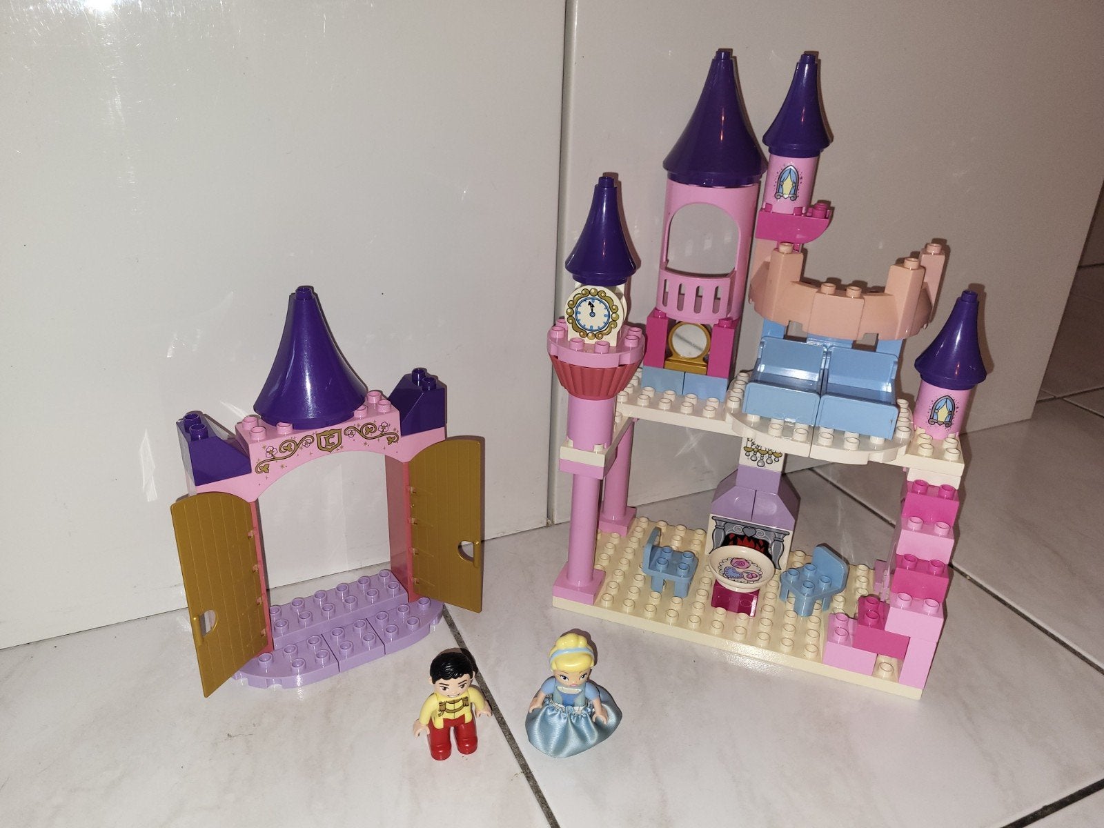 Duplo Disney prinses Assepoester kasteel, Gebruikt, Ophalen of Verzenden, Duplo, Duplo