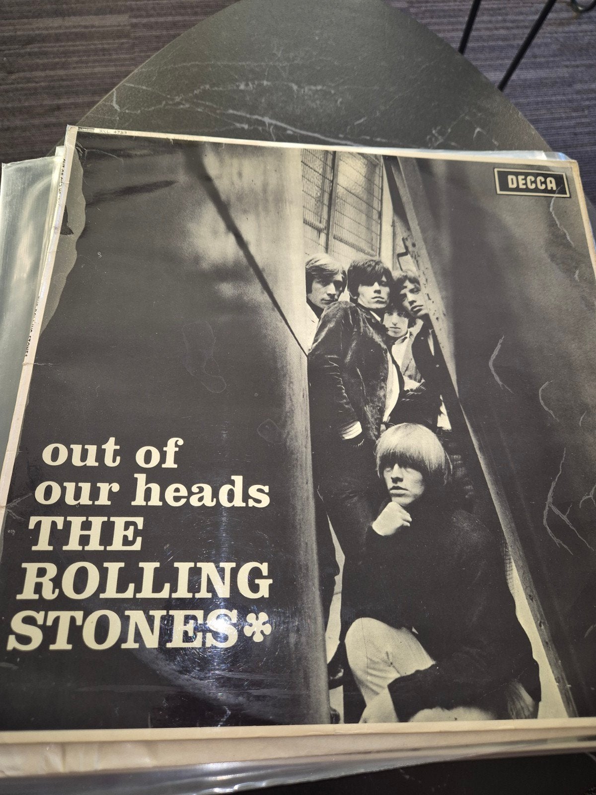 Rolling Stones - Out of our heads, Cd's en Dvd's, Vinyl | Rock, Ophalen of Verzenden, Gebruikt, 12 inch, Poprock