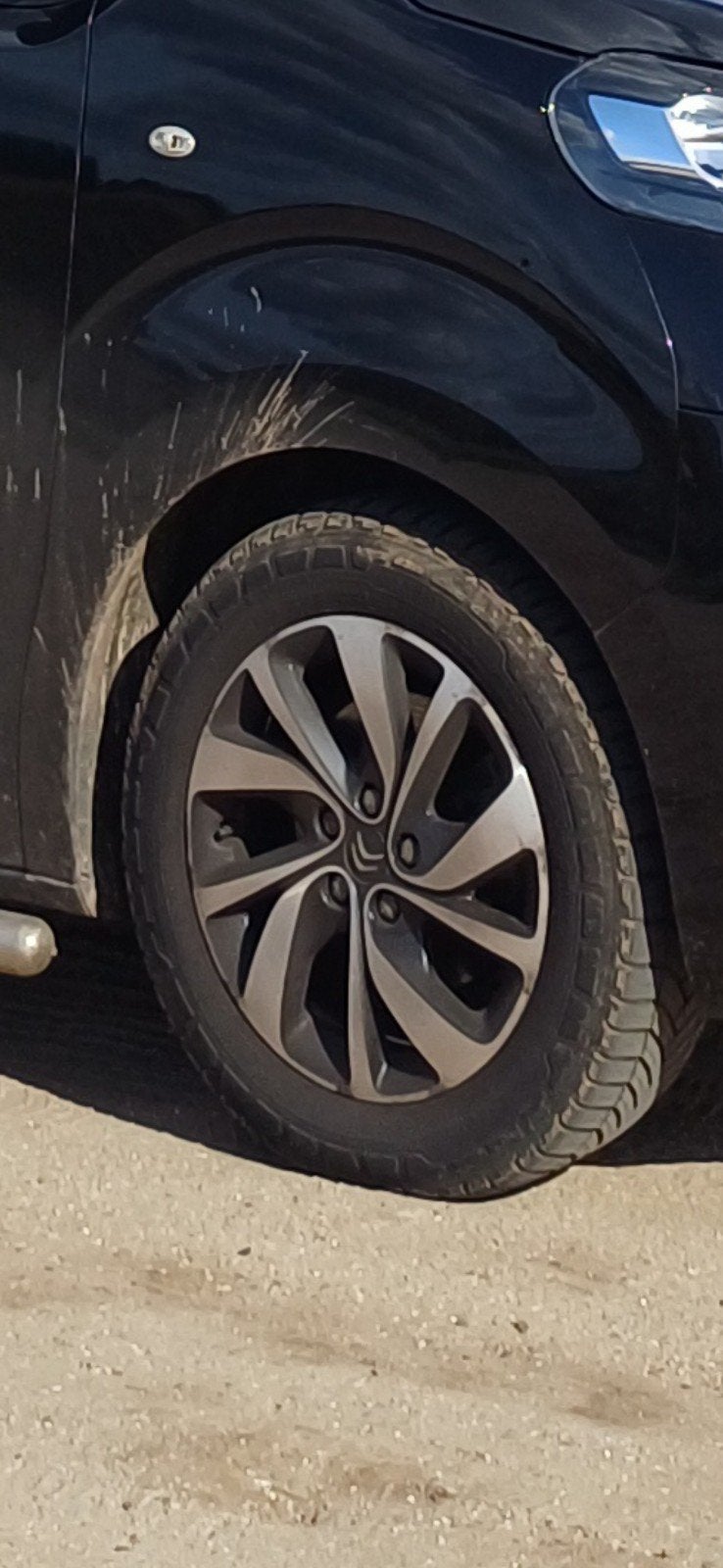 17 inch originele licht metalen velgen citroen jumpy 215/60, Ophalen