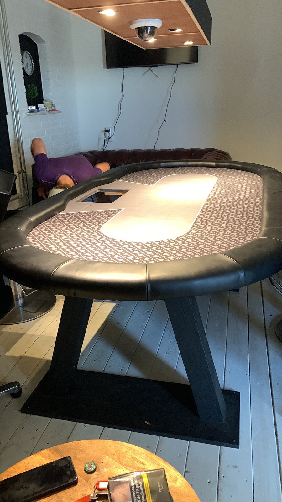 Tafel poker, Vijf spelers of meer, Ophalen of Verzenden, Zo goed als nieuw