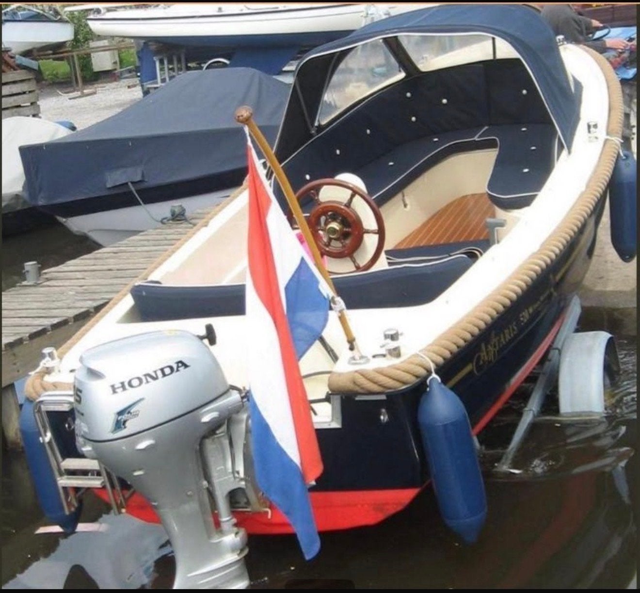 Super mooie Antaris 520 - Altijd netjes onderhouden!, Watersport en Boten, Ophalen, Overige merken, Gebruikt, Afdekzeil