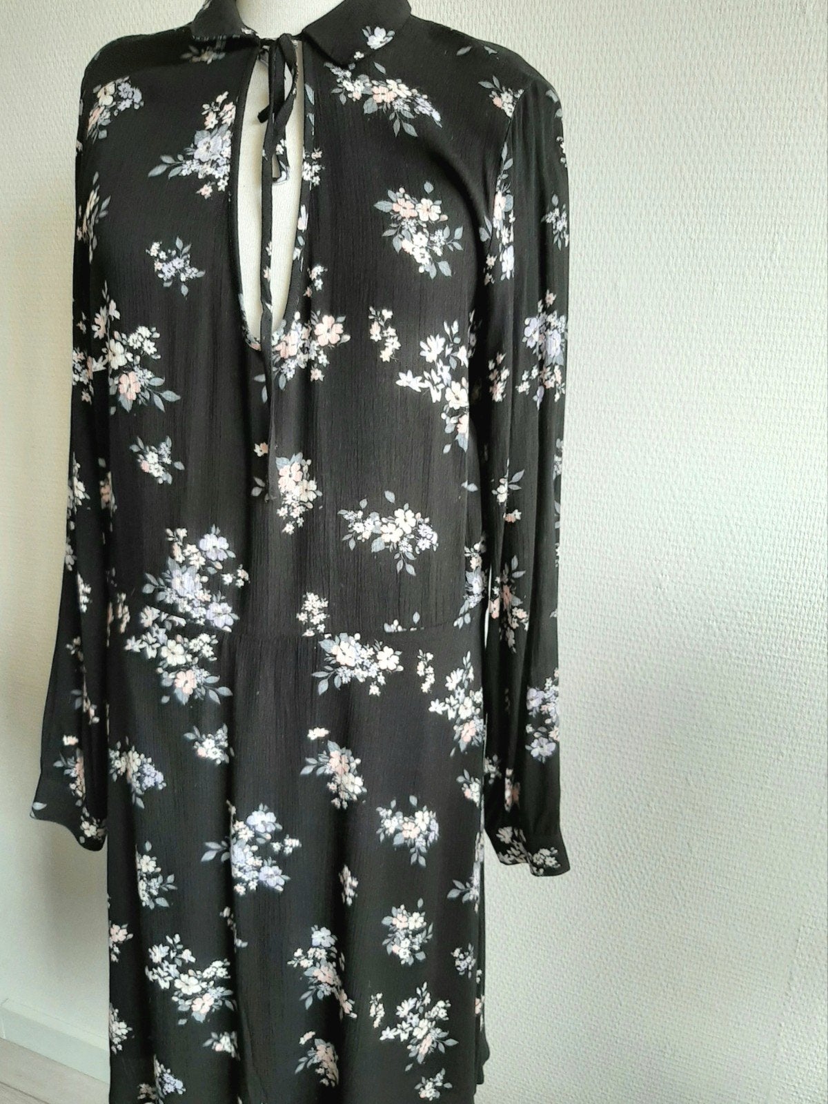 Jurk Maat 42/44 H&M Nieuw, H&M, Zwart, Maat 42/44 (L), Nieuw