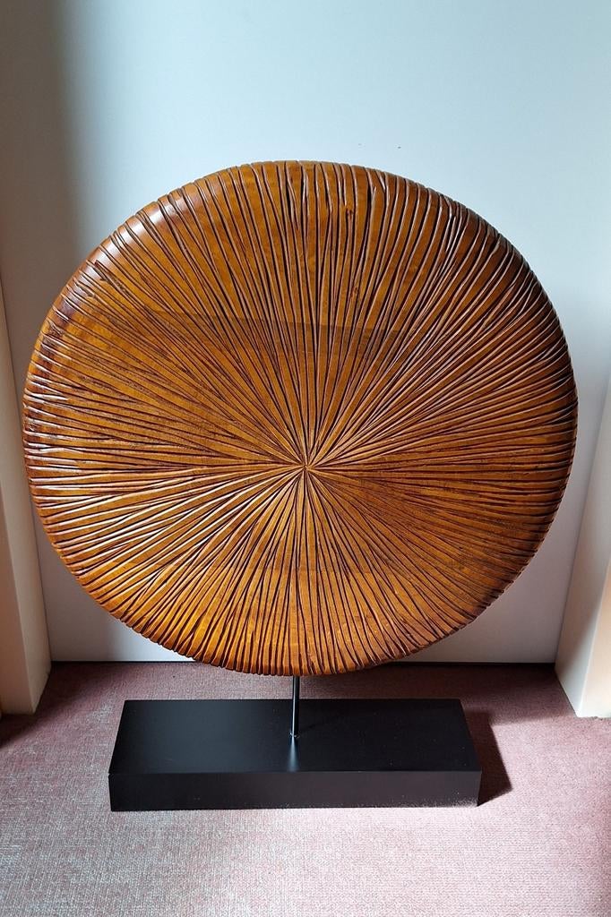 Gaaf houten ornament, Ophalen, Nieuw