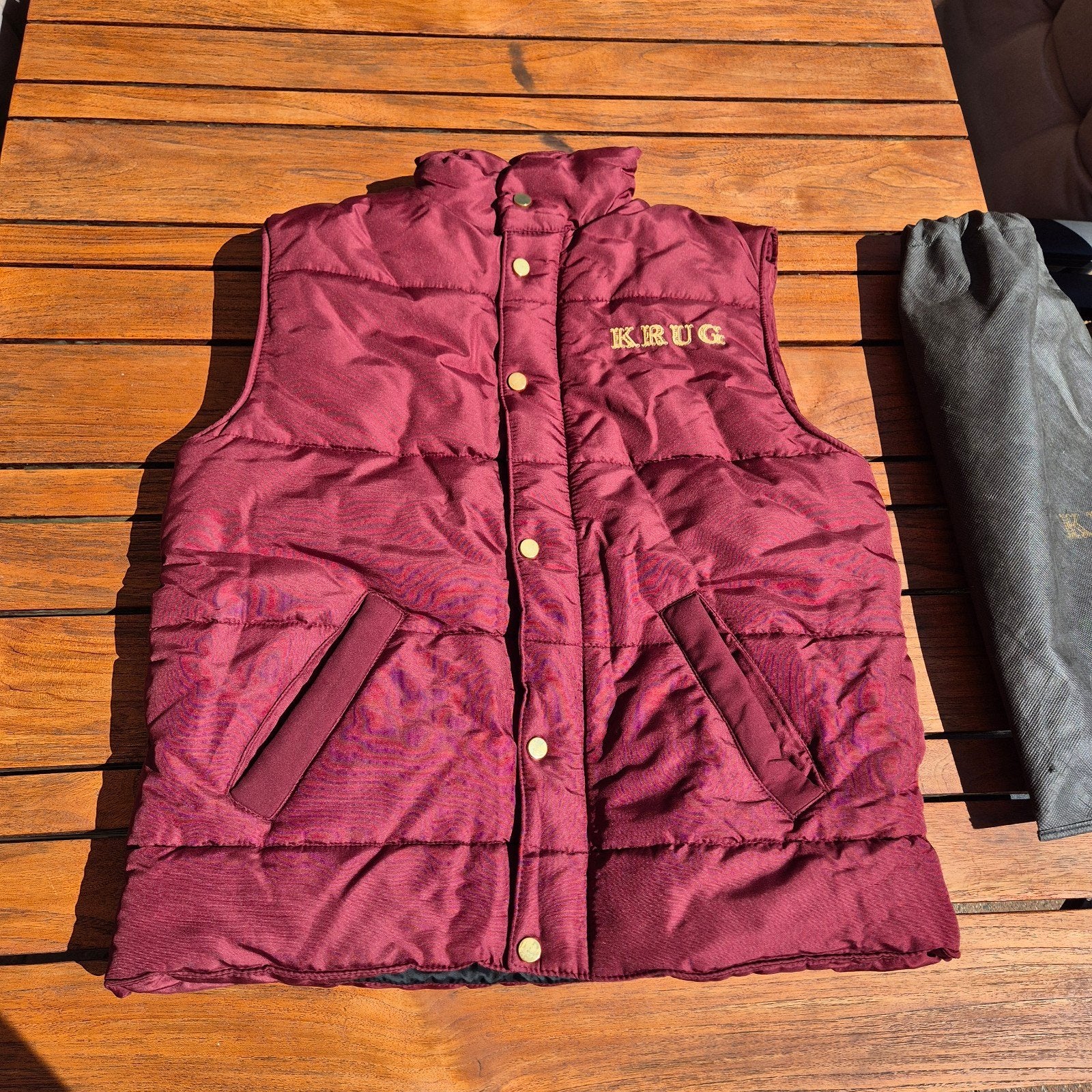 Krug champagne bodywarmer nieuw maat S/M, Ophalen of Verzenden, Nieuw, Beige