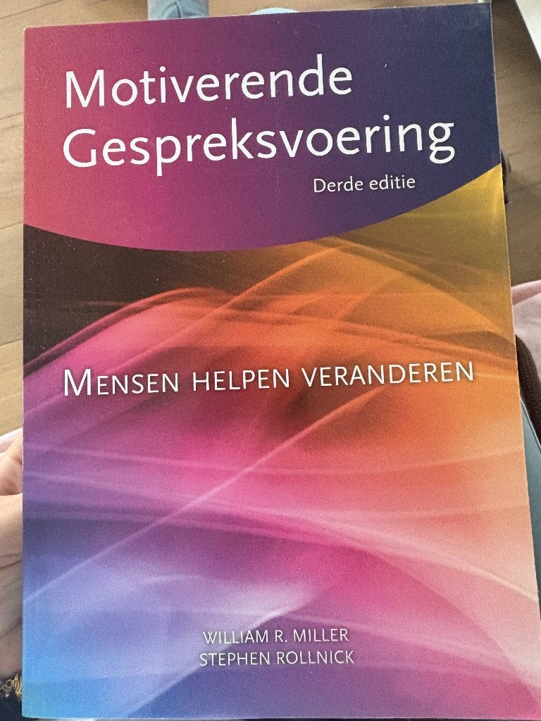 motiverende gespreksvoering, Ophalen of Verzenden, Nieuw, Overige niveaus, Ekklesia
