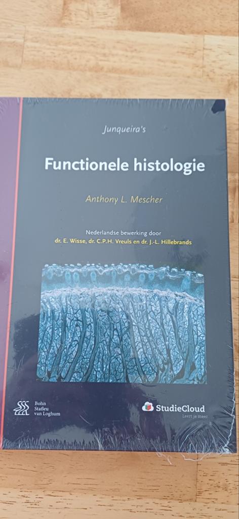 Anthony L. Mescher - Junqueira's functionele histologie, Boeken, Ophalen of Verzenden, Zo goed als nieuw, Natuurwetenschap, Anthony L. Mescher