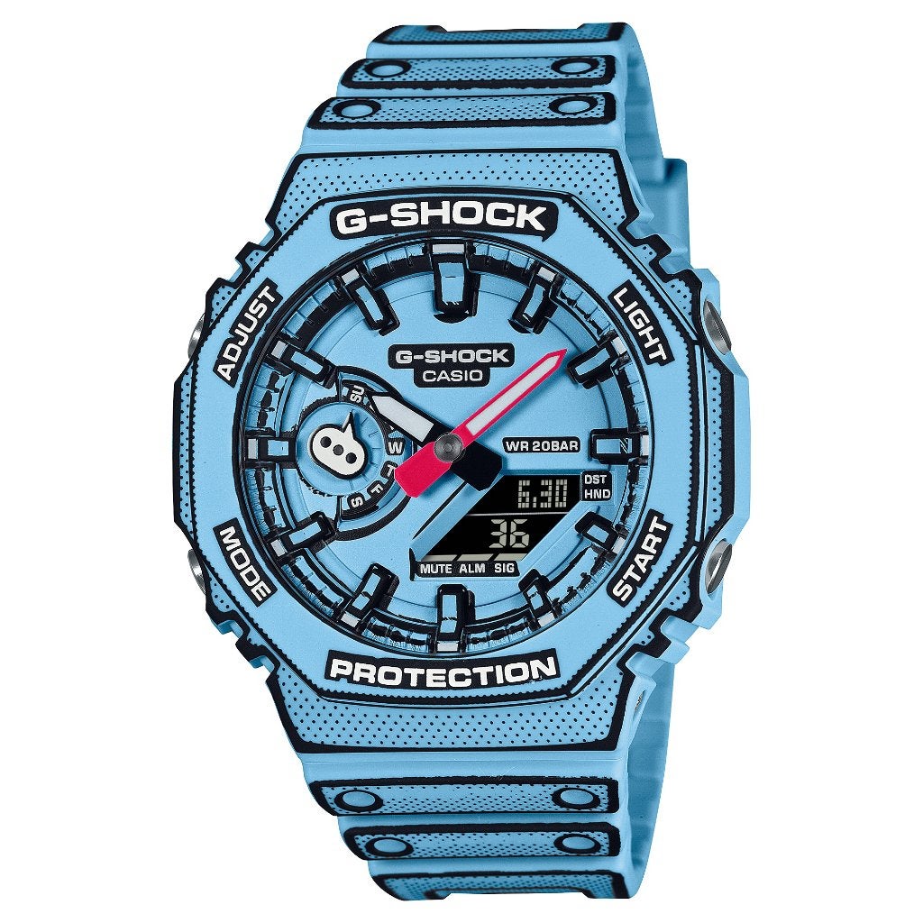 Casio G-Shock GA-2100MNG-2AER Limited Edition Nieuw in doos, Overige merken, Kunststof, Polshorloge, Nieuw