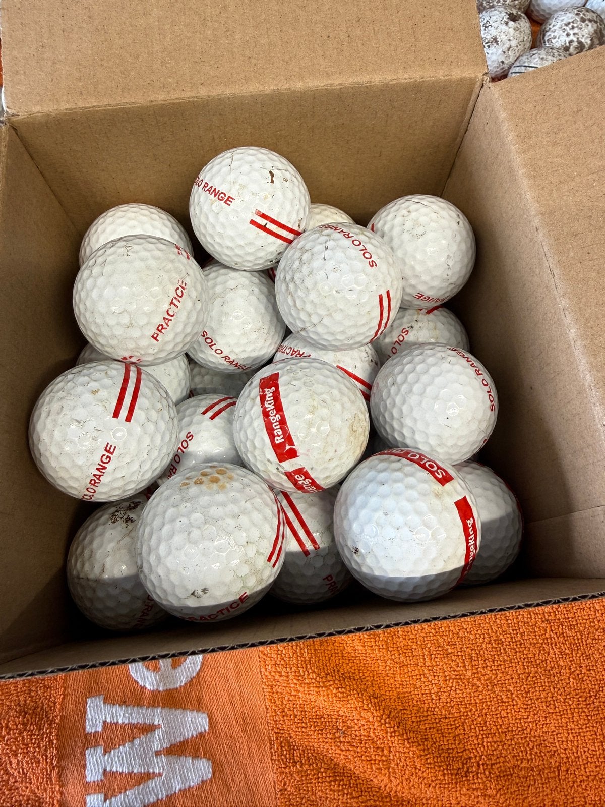 40 golfballen | gebruikt | bieden, Ophalen of Verzenden, Gebruikt, Bal(len), Overige merken