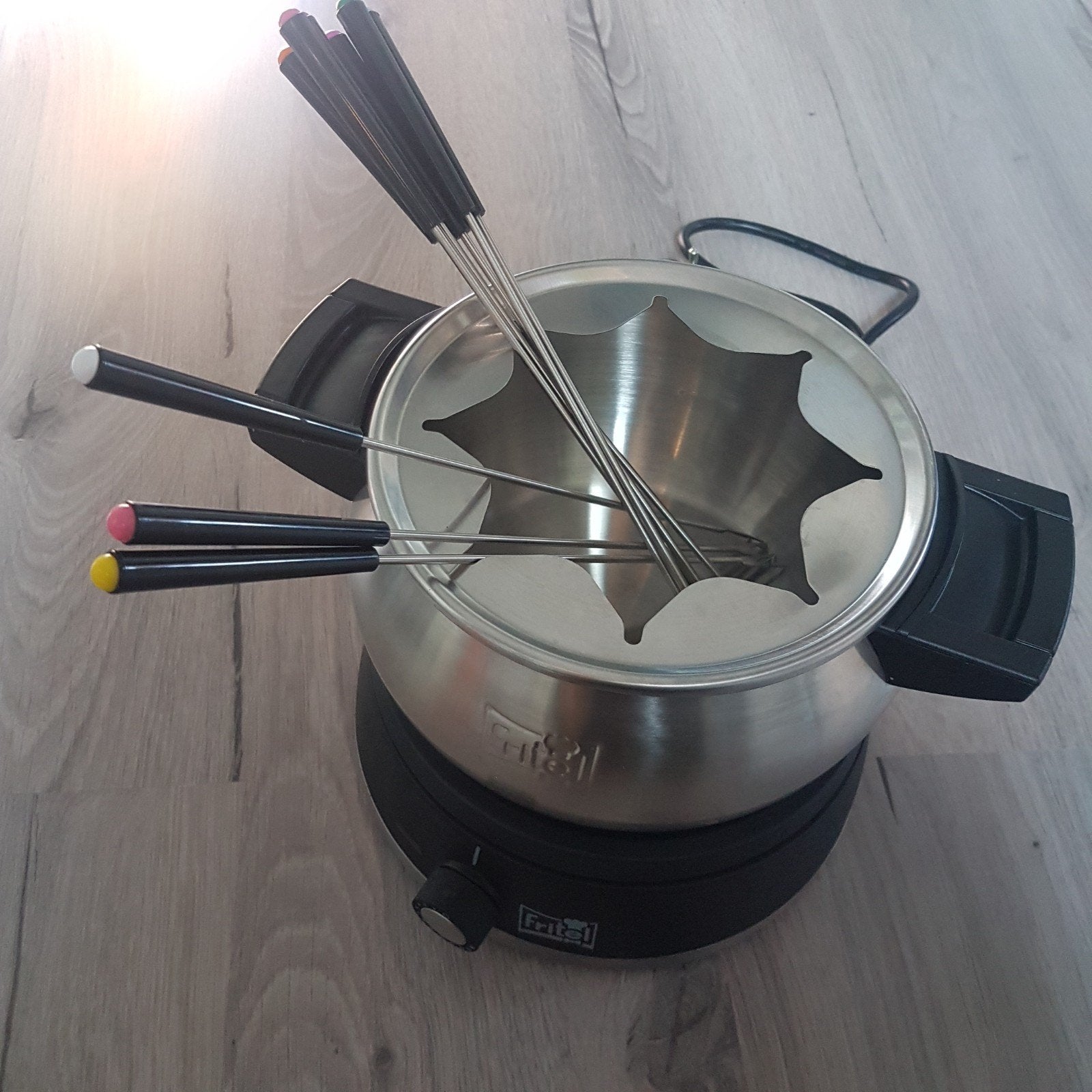 Fritel Fondue FO 2580, Witgoed en Apparatuur, Ophalen of Verzenden, Zo goed als nieuw, Elektrisch, Fondueset