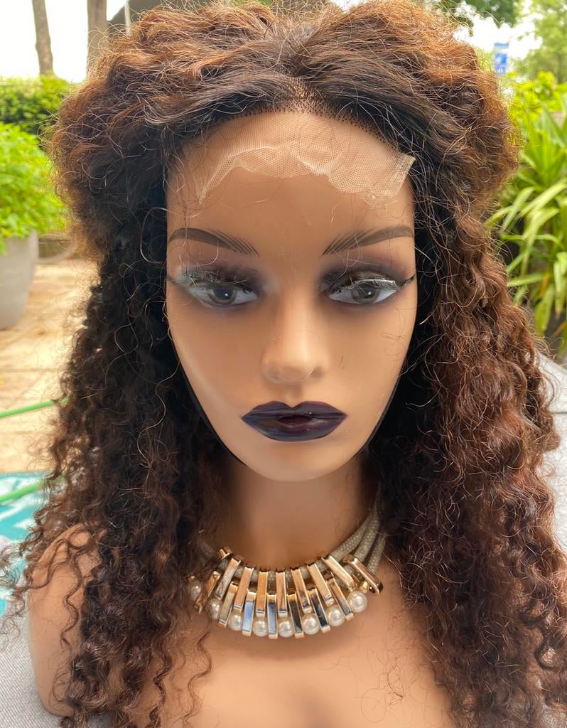 Lace closure wig, Ophalen of Verzenden, Zo goed als nieuw, Pruik of Haarverlenging