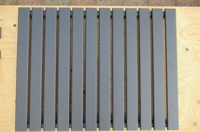 design radiator antraciet horizontaal, Ophalen, 30 tot 80 cm, Radiator, Nieuw