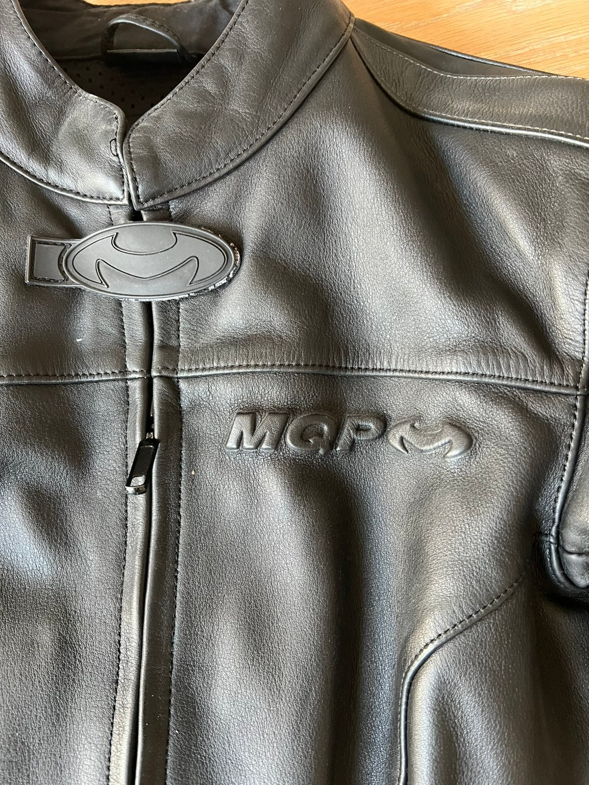 Mooi antraciet leren motorjack!, Motoren, Kleding | Motorkleding, Ophalen, Tweedehands, Jas | leer