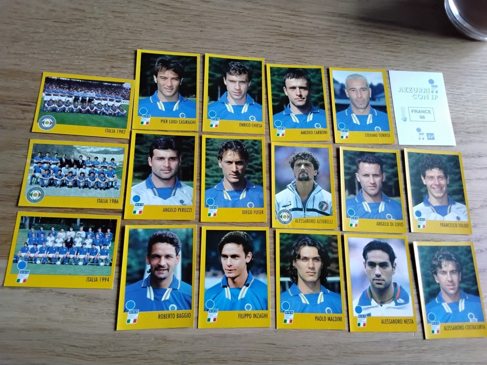 57 verschillende Merlin stickers Italië (geen Panini), Ophalen of Verzenden, Zo goed als nieuw, Buitenlandse clubs, Poster, Plaatje of Sticker
