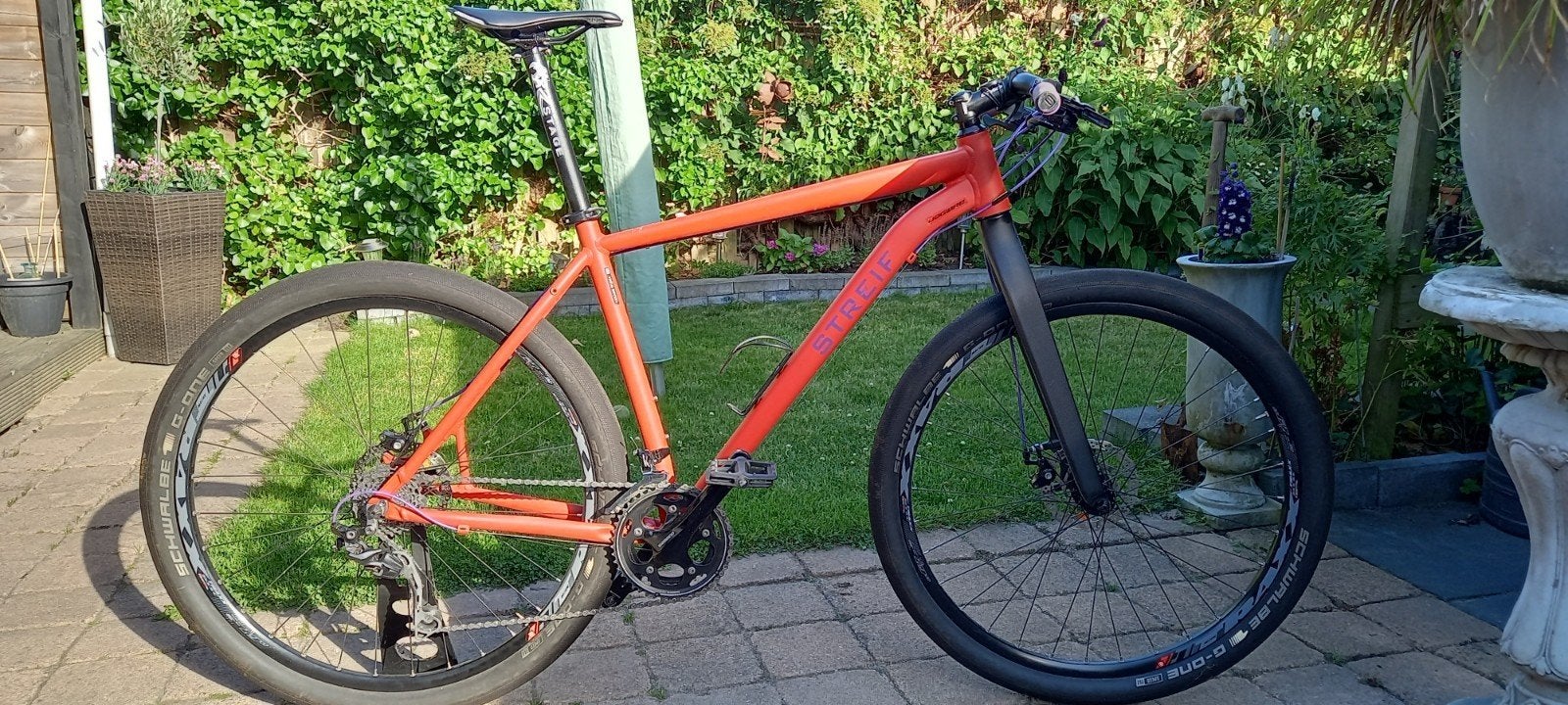 Streif strandfiets standaard Shimano, Overige merken, 28 inch, Gebruikt, 10 tot 15 versnellingen