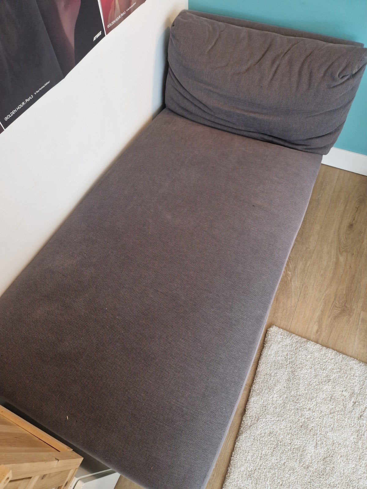 Ikea Norsborg Chaise longue - Grijs, Ophalen, Gebruikt, Eenpersoons, Modern, Scandinavisch