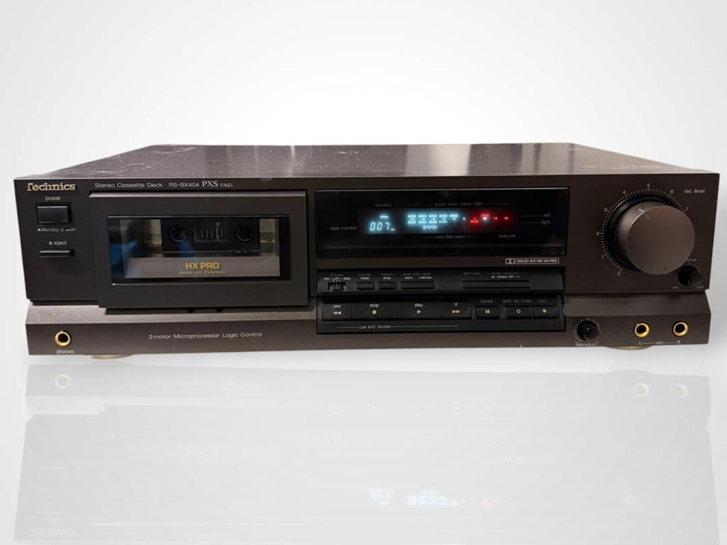 Technics cassette deck RS-BX404, Audio, Tv en Foto, Cassettedecks, Overige merken, Technics, Ophalen of Verzenden, Technics
