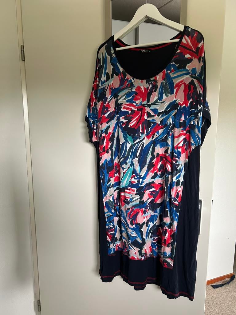 Jurk no secret maat 54, Kleding | Dames, Grote Maten, Ophalen of Verzenden, Zo goed als nieuw, Blauw, Jurk