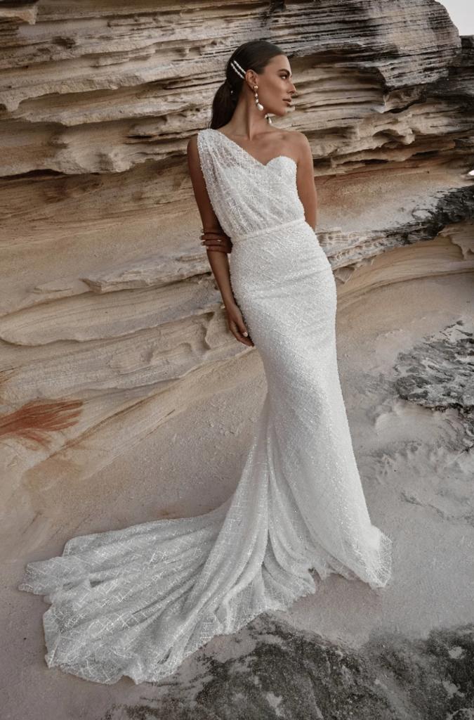 Made with Love wedding dress, Kleding | Dames, Jurken, Gedragen, Maat 38/40 (M), Wit, Onder de knie, Verzenden
